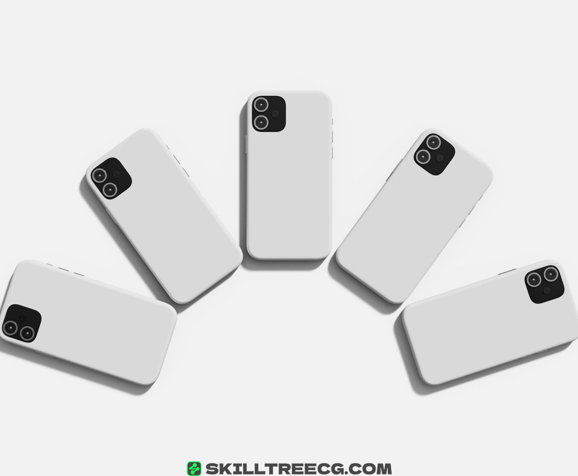 图片[3]-Smartphone Cases Mockup（569766）-技能树